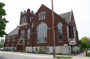 612 STUART ST, a Late Gothic Revival house of worship, built in Green Bay, Wisconsin in 1910.