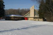 1314 Rawson Ave, a Contemporary house of worship, built in South Milwaukee, Wisconsin in 1956.