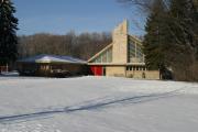 1314 Rawson Ave, a Contemporary church, built in South Milwaukee, Wisconsin in 1956.