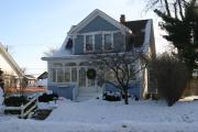 727 Madison Avenue, a Side Gabled house, built in South Milwaukee, Wisconsin in 1925.