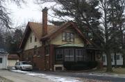 426 Hawthorne Avenue, a Cross Gabled house, built in South Milwaukee, Wisconsin in 1925.
