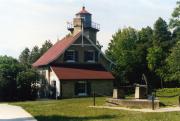 Eagle Bluff Lighthouse, a Building.