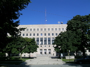 615 N 6TH ST, a Art Deco courthouse, built in Sheboygan, Wisconsin in 1934.