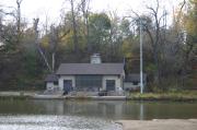 OAK CREEK PKWY AND MILL RD - OAK CREEK PARKWAY, a Side Gabled park shelter/building, built in South Milwaukee, Wisconsin in 1935.