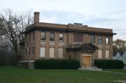 2001 7th Avenue, a Neoclassical/Beaux Arts meeting hall, built in South Milwaukee, Wisconsin in 1930.