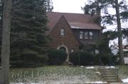 611 Cherry Street, a English Revival Styles house, built in South Milwaukee, Wisconsin in 1925.