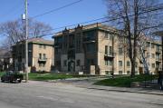 512, 516, 520 ALGOMA BLVD, a Spanish/Mediterranean Styles apartment/condominium, built in Oshkosh, Wisconsin in 1926.