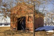 EVERGREEN CEMETERY, a Greek Revival cemetery building/monument, built in Menomonie, Wisconsin in .