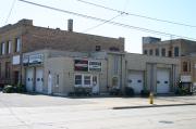 420 DIVISION ST, a Art Deco gas station/service station, built in Oshkosh, Wisconsin in 1940.