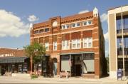 109-111 S MAIN ST, a Commercial Vernacular large retail building, built in Lodi, Wisconsin in 1895.