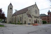 519 KNAPP ST, a Romanesque Revival house of worship, built in Oshkosh, Wisconsin in 1938.