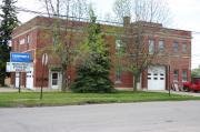 924 OHIO ST, a Neoclassical/Beaux Arts fire house, built in Oshkosh, Wisconsin in 1939.