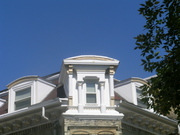 104 LANGDON ST, a Second Empire house, built in Madison, Wisconsin in 1878.