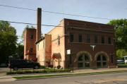 21 W NEW YORK AVE, a Italianate fire house, built in Oshkosh, Wisconsin in 1900.