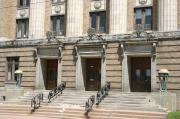 204 WASHINGTON AVE, a Neoclassical/Beaux Arts meeting hall, built in Oshkosh, Wisconsin in 1925.