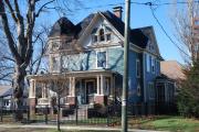 307 N LUDINGTON ST, a Queen Anne house, built in Columbus, Wisconsin in 1900.