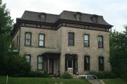 114-116 N CHURCH ST, a Second Empire house, built in Watertown, Wisconsin in 1877.