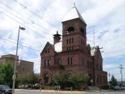 601 W 2ND ST (aka MAIN ST W), a Romanesque Revival post office, built in Ashland, Wisconsin in 1892.