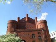 716 LANGDON ST, a Romanesque Revival armory, built in Madison, Wisconsin in 1894.