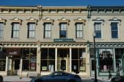 509-511 BROADWAY, a Italianate small retail building, built in Sheboygan Falls, Wisconsin in 1878.