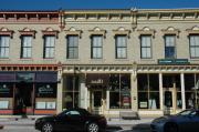 509-511 BROADWAY, a Italianate small retail building, built in Sheboygan Falls, Wisconsin in 1878.