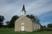 9629 COUNTY HIGHWAY H, a Front Gabled church, built in Benton, Wisconsin in 1861.