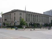 215 MARTIN LUTHER KING BLVD, a Neoclassical/Beaux Arts post office, built in Madison, Wisconsin in 1927.