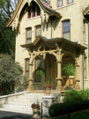 8000 W MILWAUKEE AVE, a Early Gothic Revival house, built in Wauwatosa, Wisconsin in 1874.