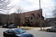 612 Ontario Ave, a Late Gothic Revival house of worship, built in Sheboygan, Wisconsin in 1938.