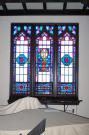 612 Ontario Ave, a Late Gothic Revival house of worship, built in Sheboygan, Wisconsin in 1938.