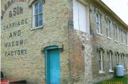1012 W 3RD AVE, a Italianate industrial bldg/manufacturing facility, built in Brodhead, Wisconsin in 1881.