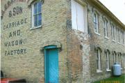 1012 W 3RD AVE, a Italianate industrial building, built in Brodhead, Wisconsin in 1881.