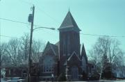 401 W MAIN ST, a Early Gothic Revival house of worship, built in Stoughton, Wisconsin in 1904.