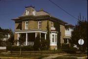 126 E WASHINGTON ST, a Second Empire house, built in Stoughton, Wisconsin in 1878.