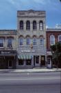 160 E MAIN ST, a Italianate social recreational/fraternal hall, built in Stoughton, Wisconsin in 1869.