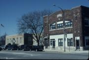 246 E MAIN ST, a Art/Streamline Moderne post office, built in Stoughton, Wisconsin in 1938.