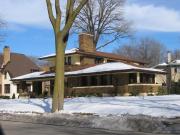 4860 N OAKLAND AVE, a Prairie School house, built in Whitefish Bay, Wisconsin in 1921.