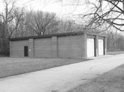 2913 Erie Ave., a Astylistic Utilitarian Building military base, built in Sheboygan, Wisconsin in 1958.
