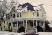 225 N MONROE ST, a Queen Anne house, built in Stoughton, Wisconsin in 1904.