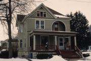 116 S MADISON ST, a Queen Anne house, built in Stoughton, Wisconsin in 1909.