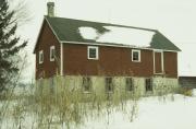 996 East Church Road, a Astylistic Utilitarian Building tobacco barn, built in Christiana, Wisconsin in 1910.