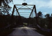 ACROSS BLACK RIVER ON COUNTY HIGHWAY V, 1/2 MILE SOUTH OF NORTH BEND ACROSS BLACK RIVER ON COUNTY HIGHWAY V, 1/2 MILE SOUTH OF NORTH BEND, a NA (unknown or not a building) bridge, built in North Bend, Wisconsin in 1895.
