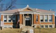 1505 9TH ST, a Neoclassical/Beaux Arts library, built in Monroe, Wisconsin in 1904.