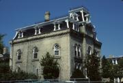 28 E GILMAN ST, a Second Empire house, built in Madison, Wisconsin in 1857.