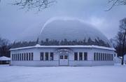MARION PARK, PARK ST, COUNTY HIGHWAY N AT COUNTY HIGHWAY D, 1 MILE W OF GLIDDEN, a Octagon theater/opera house/concert hall, built in Jacobs, Wisconsin in 1938.