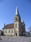 1201 AVON ST, a Late Gothic Revival house of worship, built in La Crosse, Wisconsin in 1906.