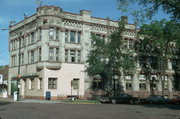 101 W 2ND ST (AKA MAIN ST W), a Romanesque Revival bank/financial institution, built in Ashland, Wisconsin in 1890.