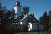 S POINT MICHIGAN ISLAND, a Other Vernacular lifesaving station facility/lighthouse, built in La Pointe, Wisconsin in 1857.