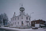 BENNET AVE, E, 102, AT MAIN ST, NE CNR, a Queen Anne city/town/village hall/auditorium, built in Mellen, Wisconsin in 1896.