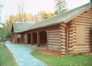 COPPER FALLS STATE PARK, a Rustic Style resort/camp building, built in Morse, Wisconsin in 1940.